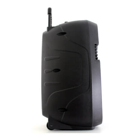 ลำโพงบลูทูธ 15 นิ้ว แถมไมค์ไร้สาย McRock รุ่น DHT-730DF(A15) พร้อมแบตเตอรี่และล้อลาก_7